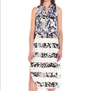 Mara Hoffman tropical shirt dress,